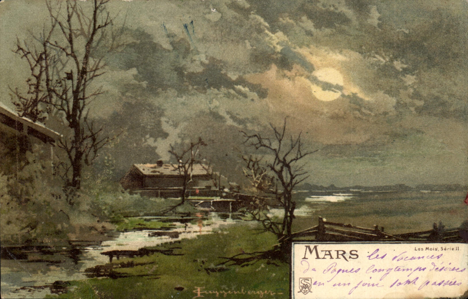 Marzo — Los Meses, Serie II — Eugyenburger