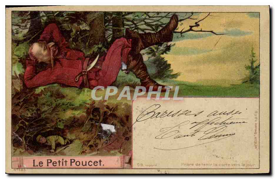 El Pino Pequeño — Ilustración de la fábula — editor METEOR, n°485
