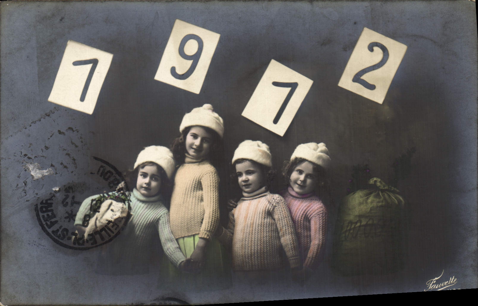 CPA Fantaisie Enfants Annee 1912 