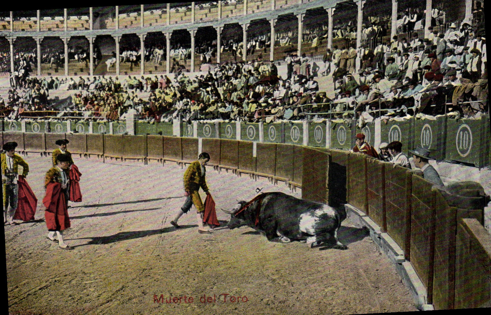 CPA Corrida Course de taureaux Muerte de Toro 
