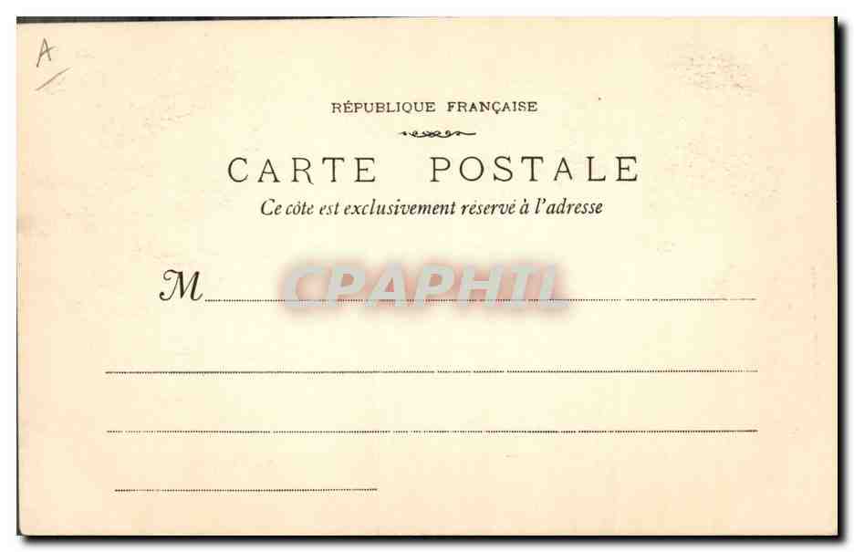 Course de Taureaux — Matador exécutant une passe de muleta aidée — Phototypie E. Lacour — Marseille — Verso