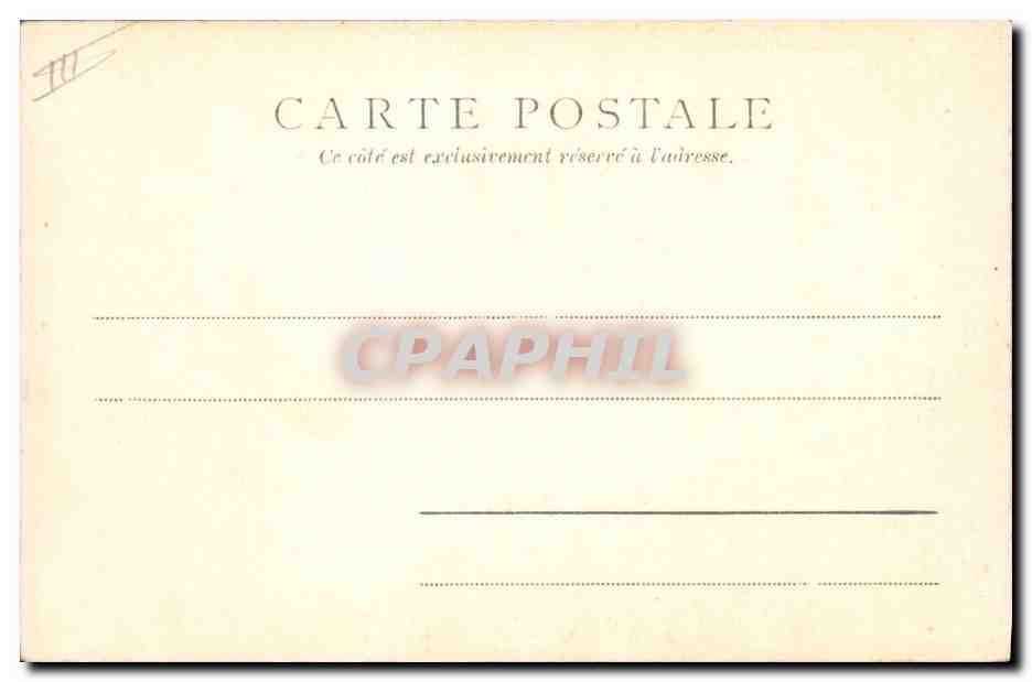 CPA Bateau de Guerre Pothuau  — Verso