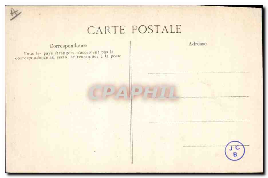 CPA Bateau de Guerre Patrie Cuirasse d'escadre  — Verso