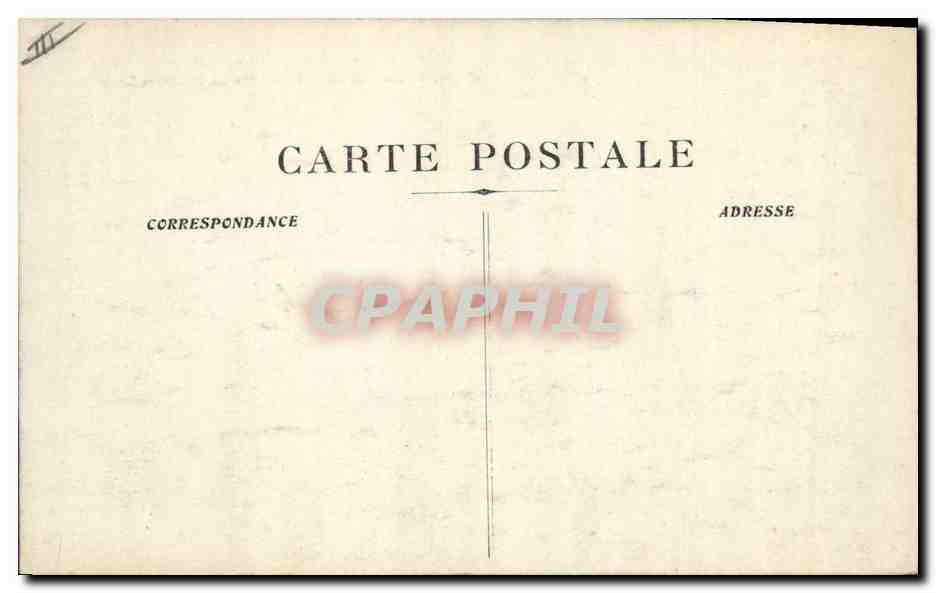 CPA Bateau de Guerre Cuirasse Patrie par mauvais temps  — Verso