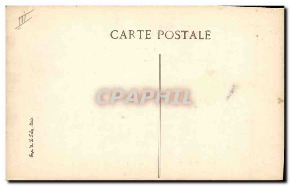 CPA Bateau de Guerre Poignard Contre torpilleur  — Verso