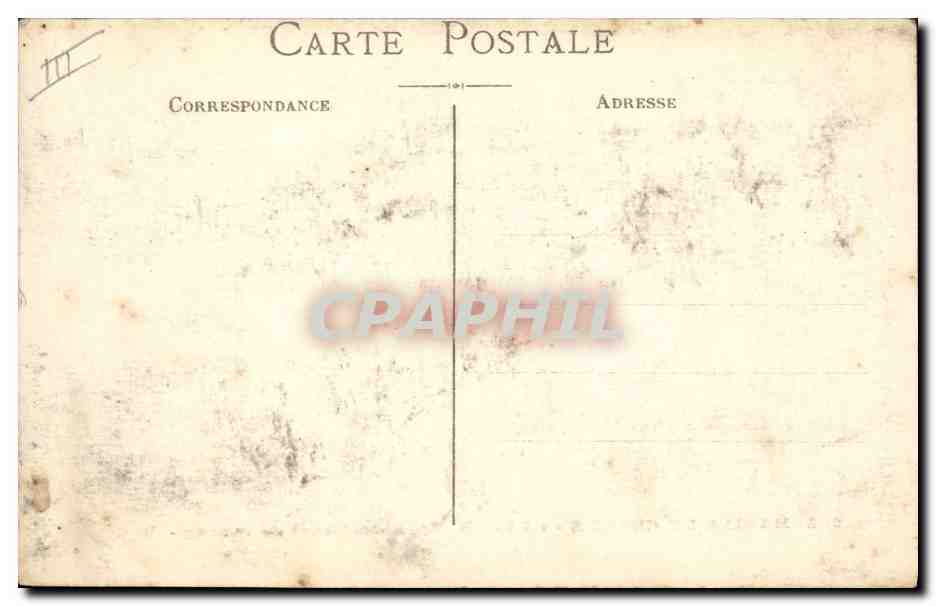 CPA Bateau de Guerre Republique Cuirasse de 1er rang  — Verso