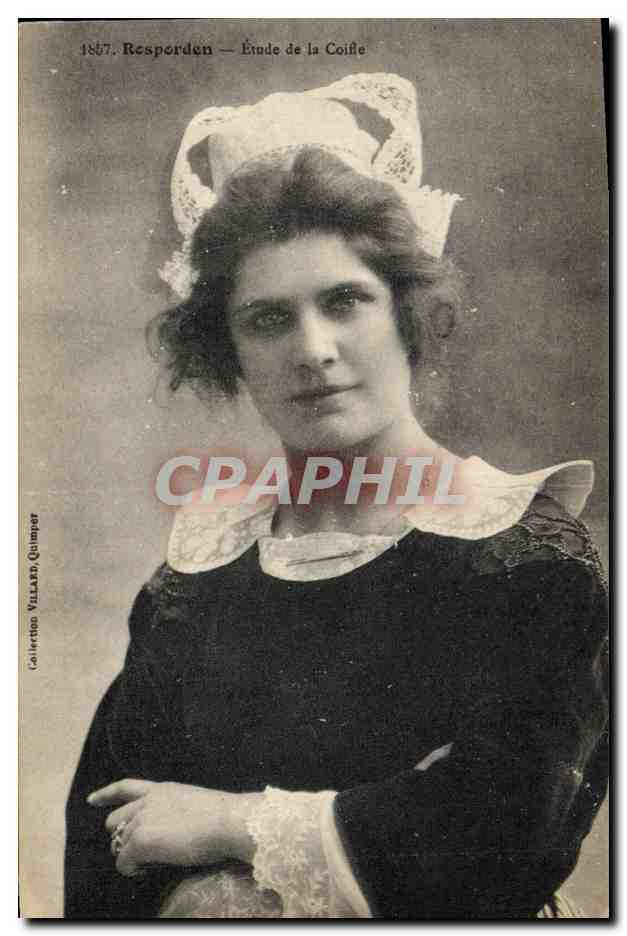 Resporden — Étude de la Coiffe — Collection Villarré, Quimper