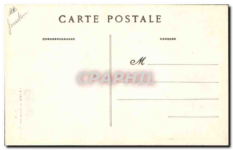 CPA Folklore Un bebe de Plougastel Daoulas  — Verso