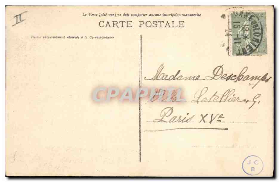 CPA Folklore Enfant Bretagne  — Verso