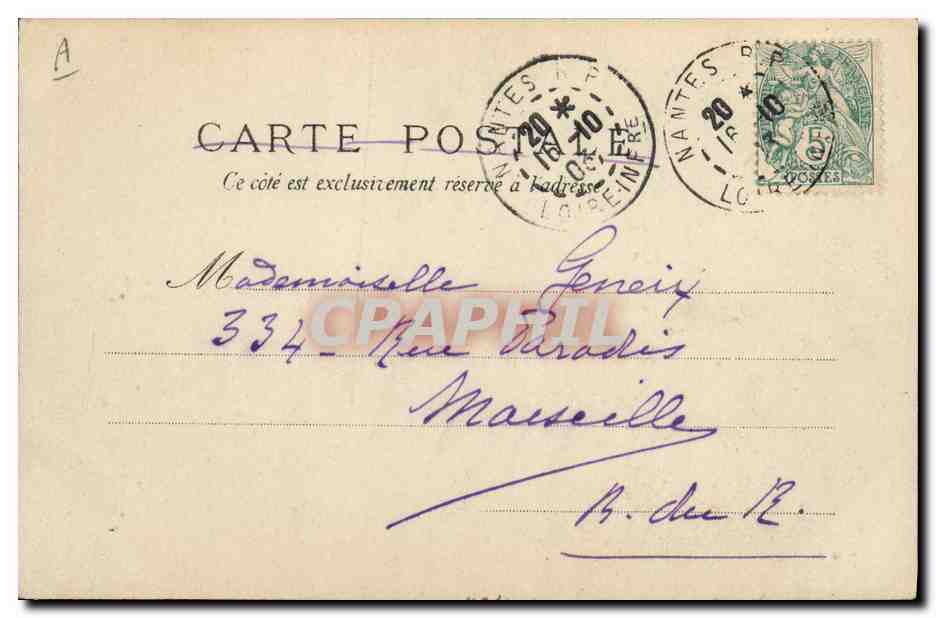 CPA Folklore Une noce bretonne Mariage  — Verso
