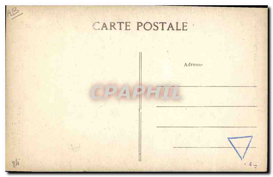 CPA Folklore Pont Aven La reine des fleurs d'ajoncs  — Verso