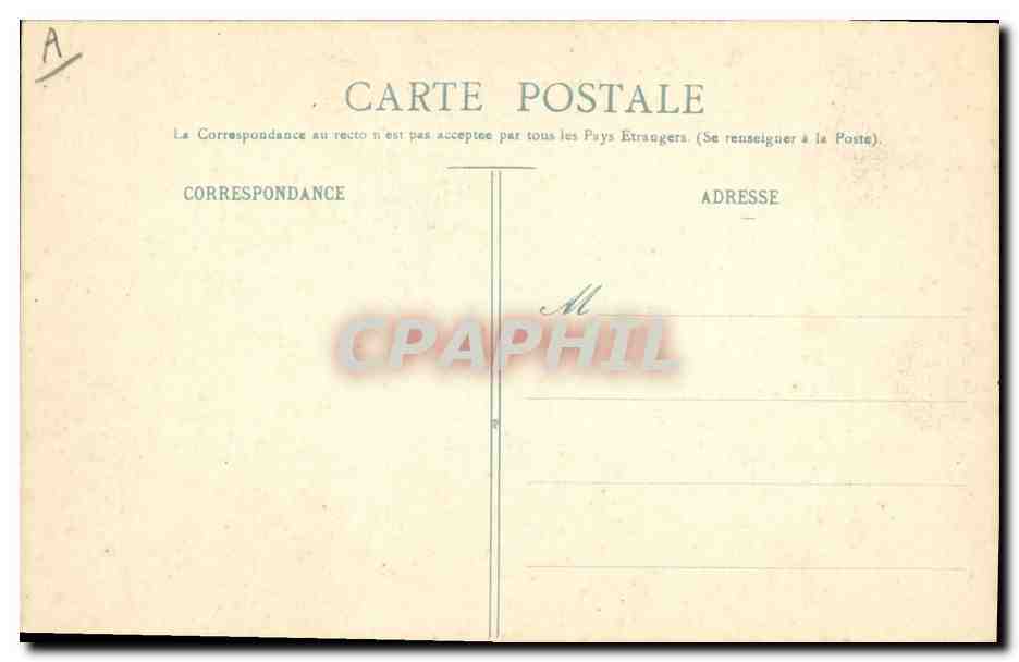 CPA Folklore Bonne vieille de Guemene  — Verso