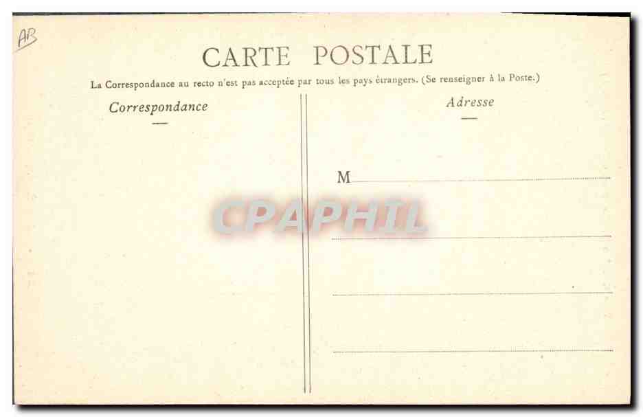 CPA Folklore Guemene Morbihan Femme  — Verso