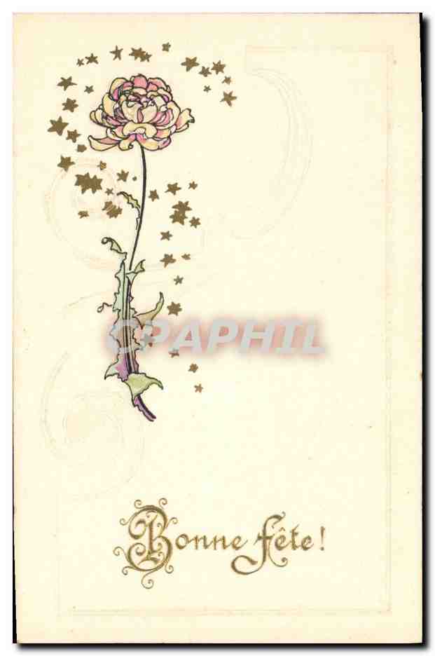 CPA Fantaisie Fleurs 