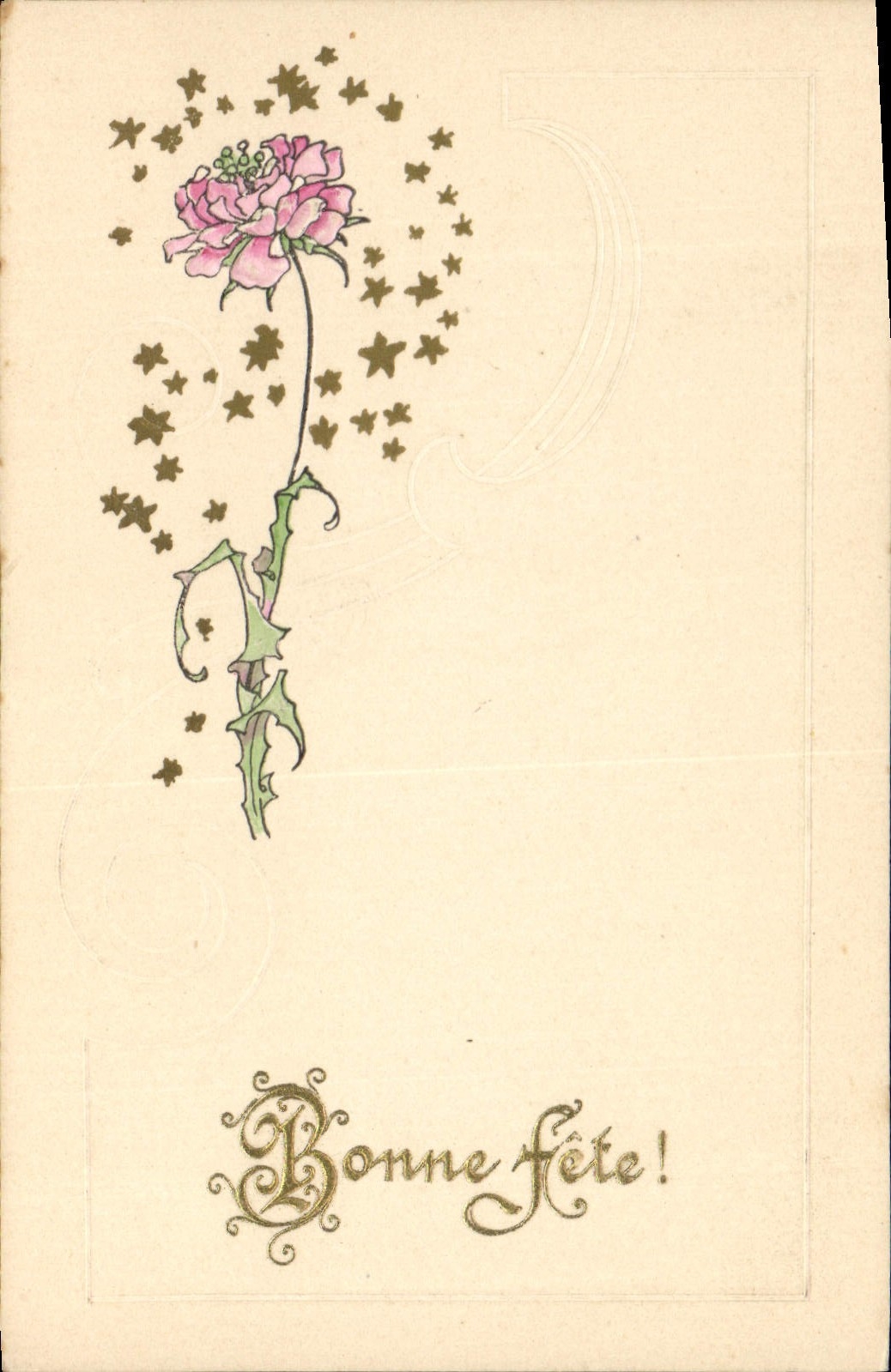 CPA Fantaisie Fleurs 