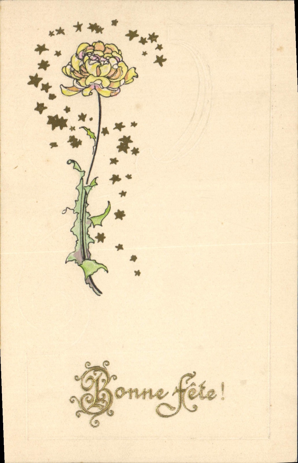 CPA Fantaisie Fleurs 
