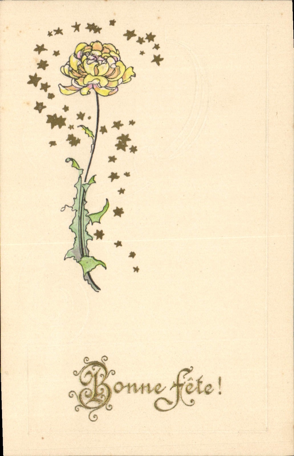 CPA Fantaisie Fleurs 