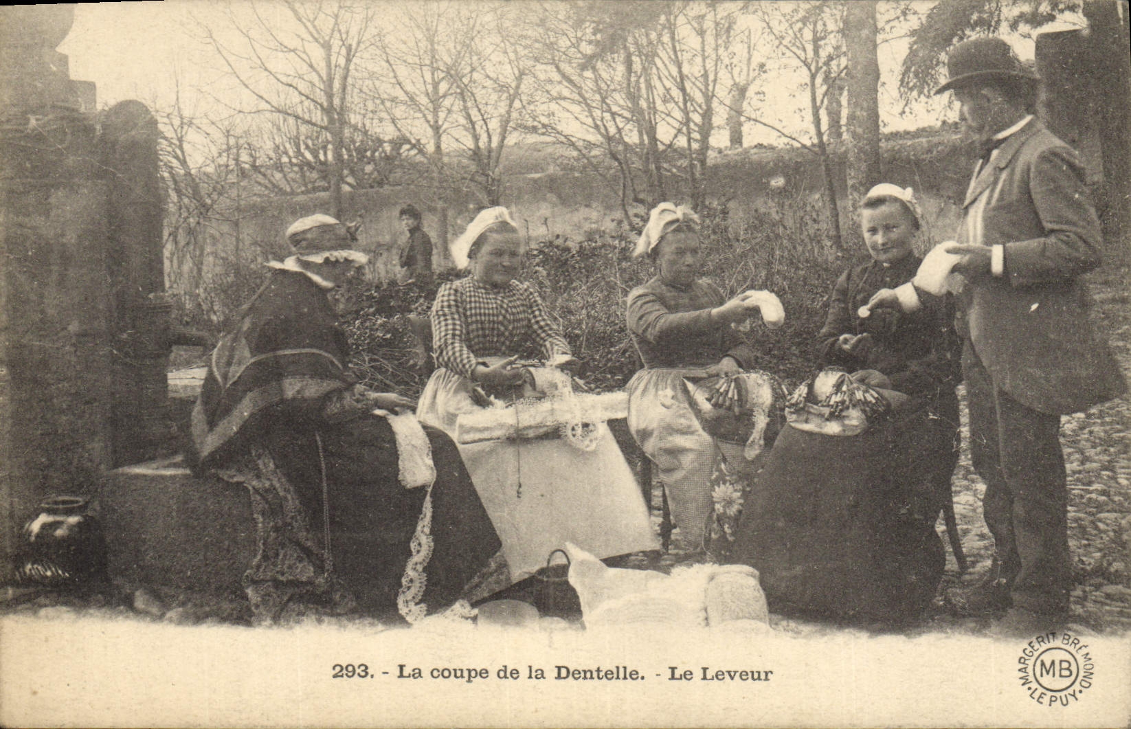 La coupe de la Dentelle - Le Leveur — Margerit Bry-Mondy