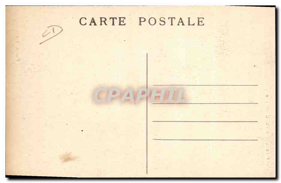 L'Auvergne — 875. Dentellière — Pap. L. Boy, Ambert — Verso