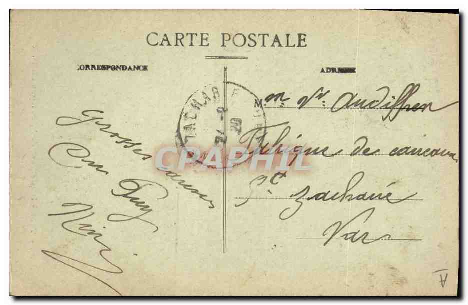 CPA Folklore Dentelle Dentelliere des environs du Puy  — Verso
