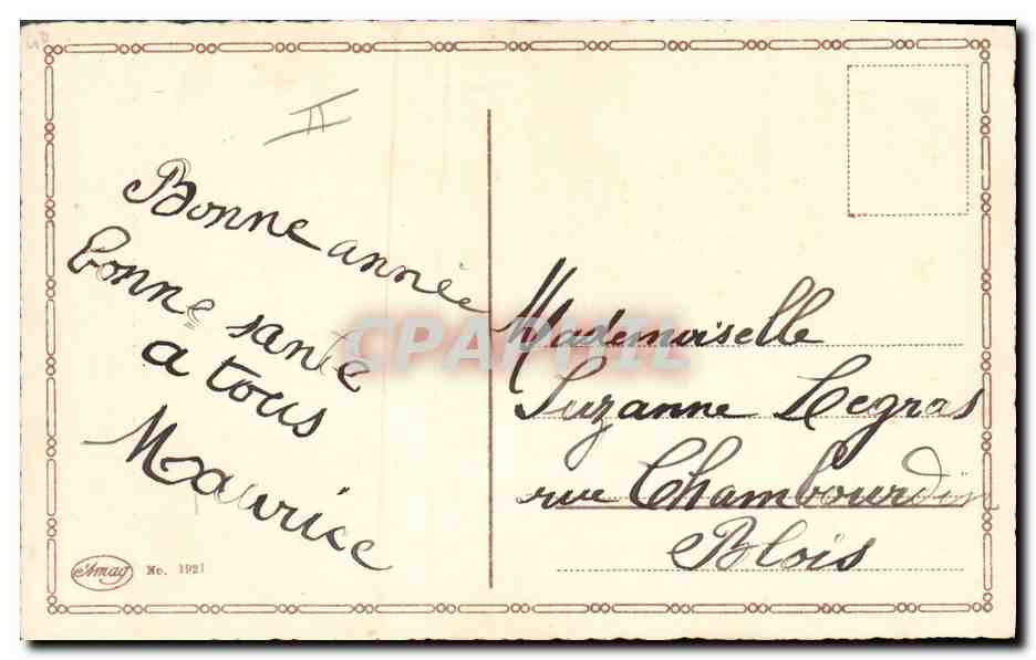 CPA Fantaisie Enfant  — Rückseite