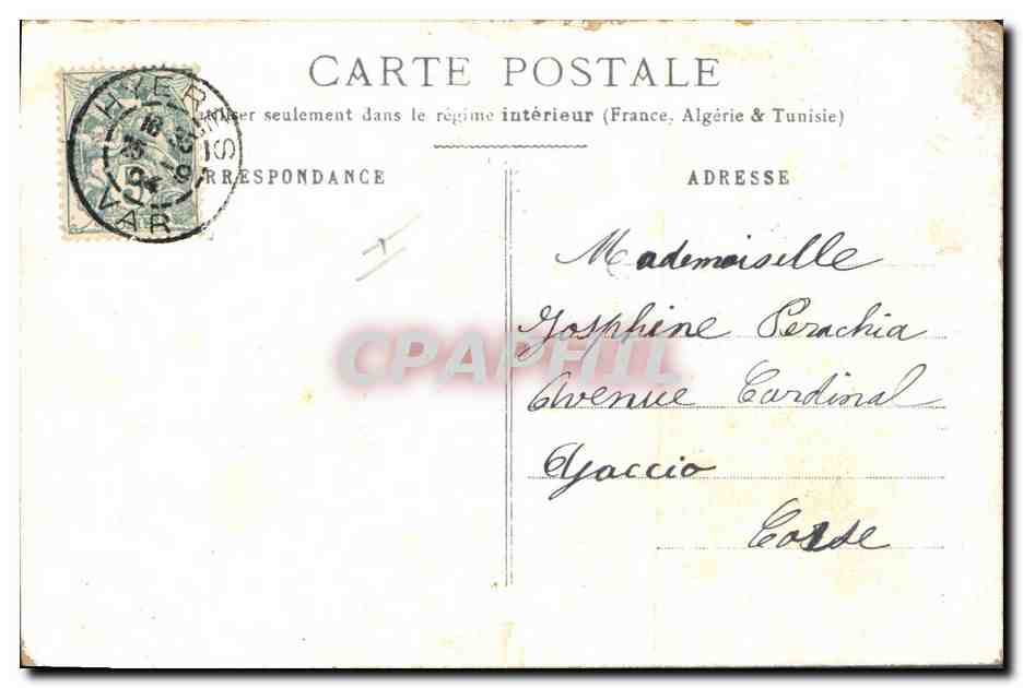 CPA Fantaisie Femme Ange  — Verso
