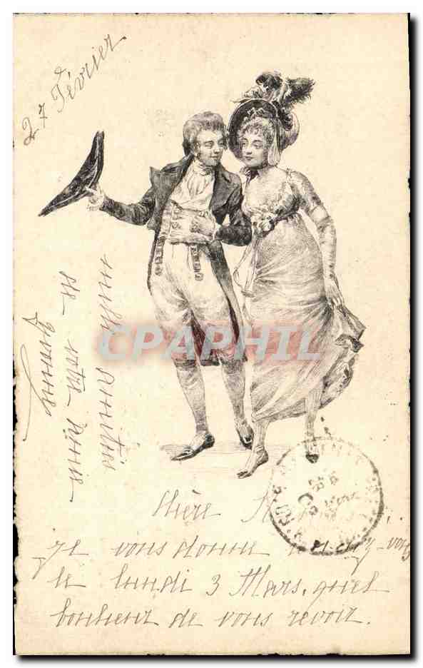 CPA Fantaisie Femme 