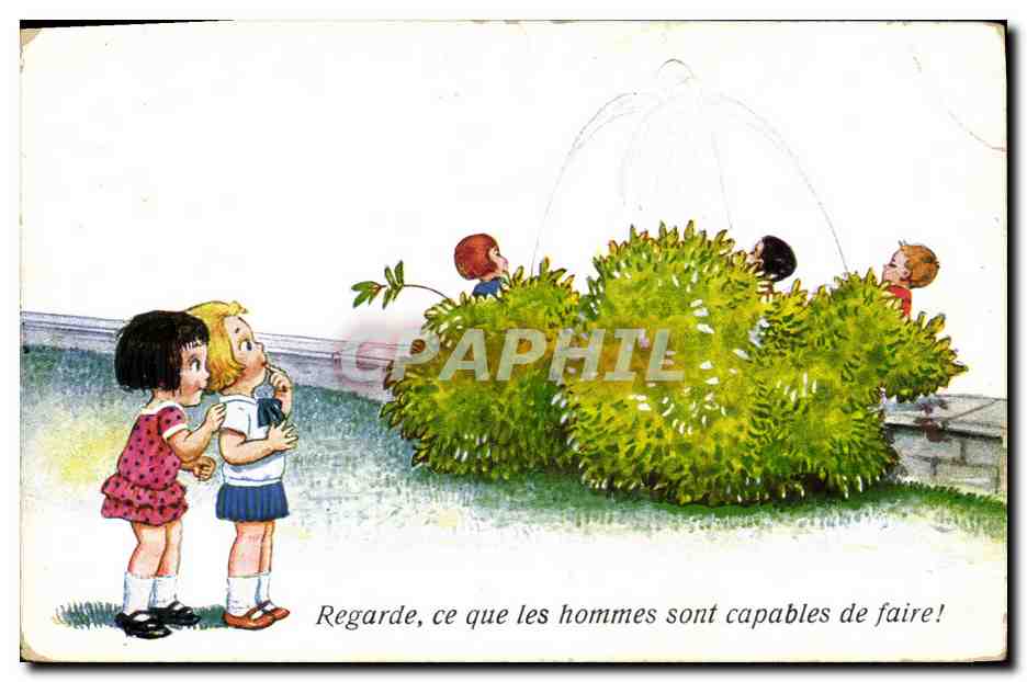 CPA Fantaisie Enfants 