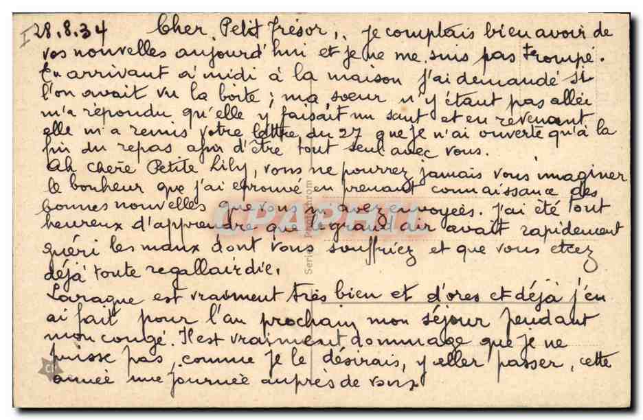 CPA Fantaisie Enfant  — Verso