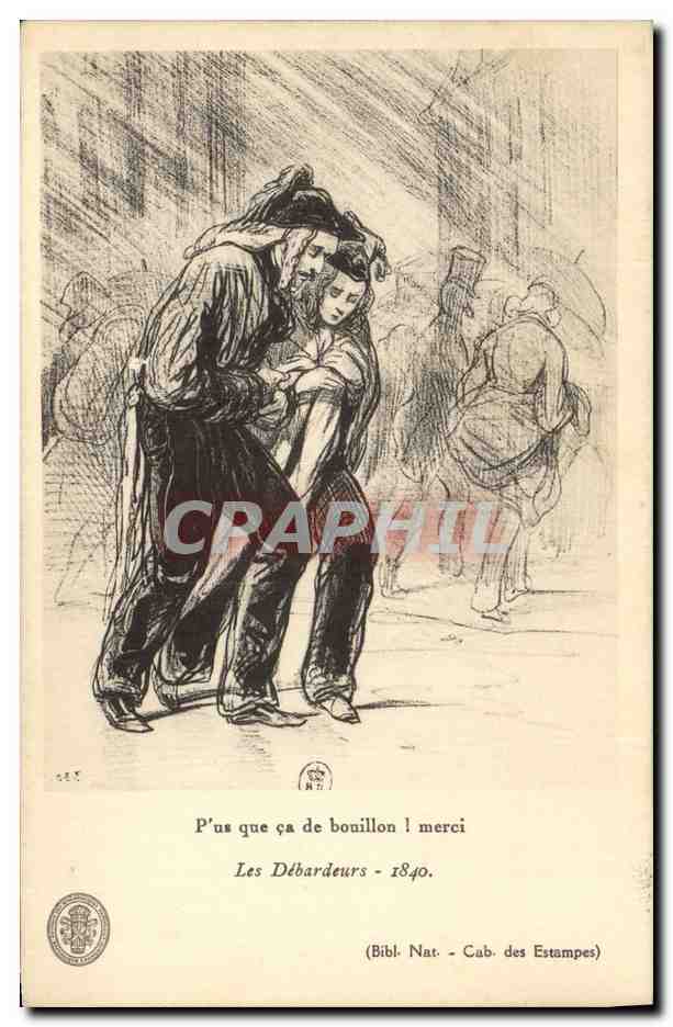 Les Débardeurs — 1840 — Bibliothèque Nationale, Cabinet des Estampes