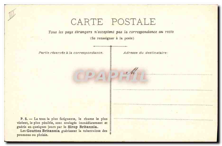 CPA Fantaisie Enfants  — Rückseite