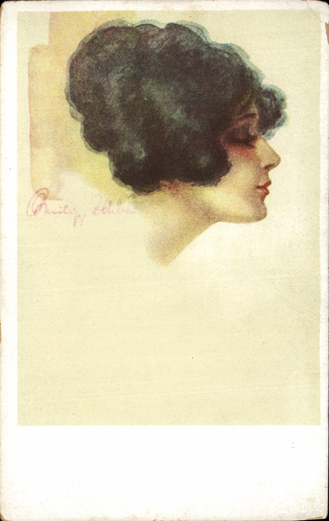 CPA Fantaisie Femme 