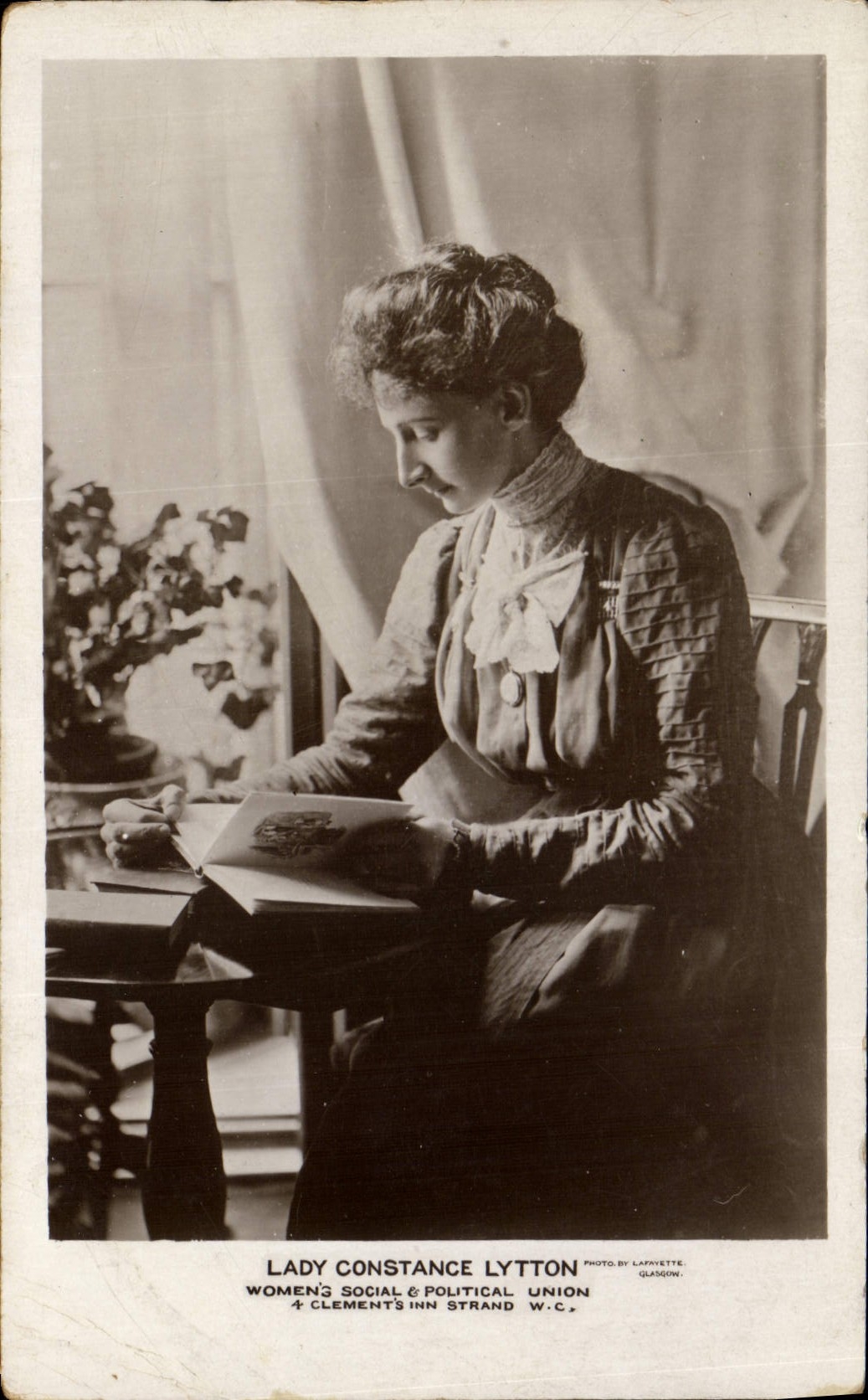 CPA Lady Constance Lytton Women's Social and Political Union 