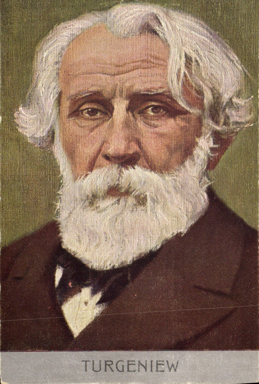 Ivan Turgenev — portrait — Raphael Tuck & Sons, série 571