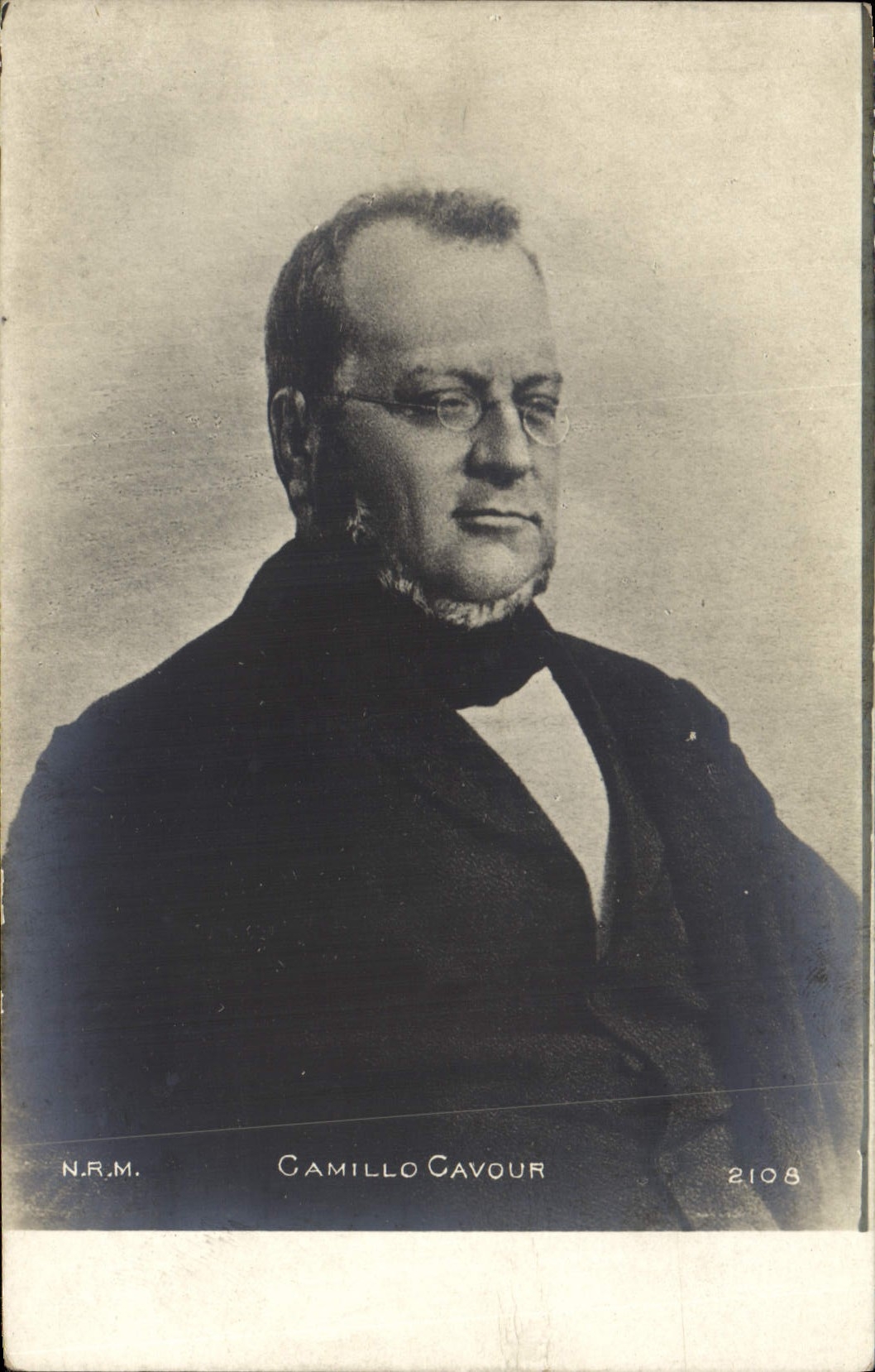 Camillo Cavour — portrait — N.R.M. n°2108