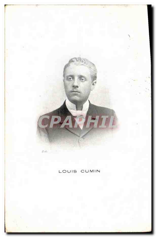 Louis Cumin — portrait — éditeur non identifié