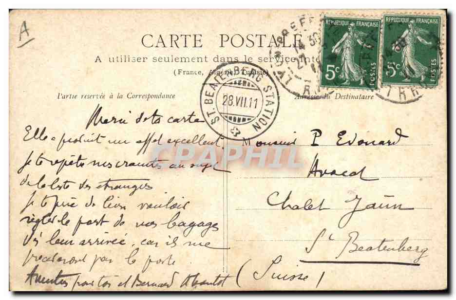 Louis Cumin — portrait — éditeur non identifié — Reverso