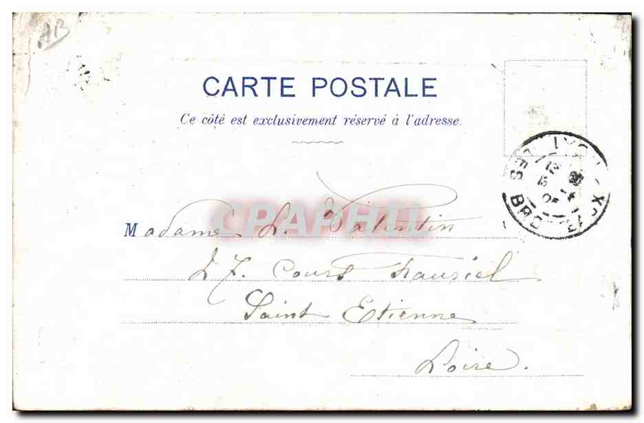 CPA Mounet Sully — Verso