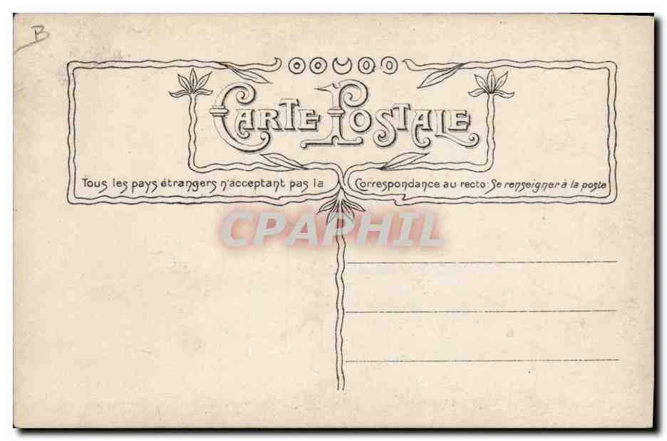 CPA Constant Coquelin  — Verso