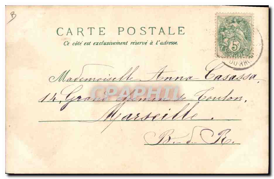 CPA Moliere  — Verso