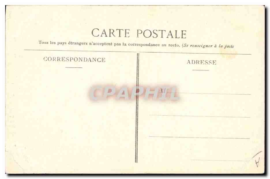 Portrait d'homme — Collection artistique du Champagne Oxygéné — Paul Couvreur & Fils, 4 Rue Jeanson à Ay — Achterkant
