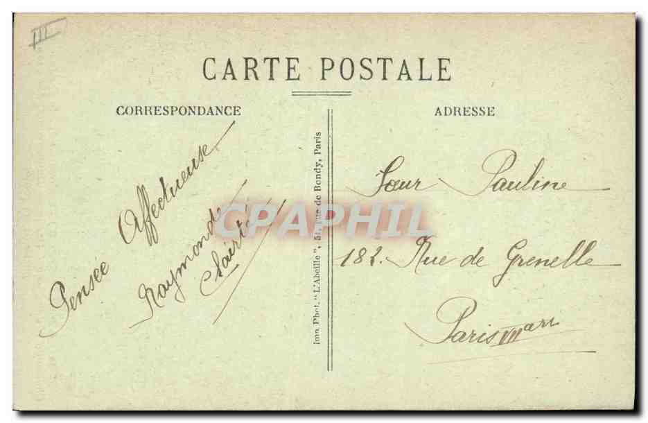 CPA Port Marly Chateau de Monte Cristo Chateau d'If dans lequel Alexandre Dumas ecrivit une grande partie de ses romans — Verso