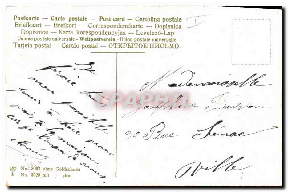 CPA Equitation Hippisme Cheval  — Verso