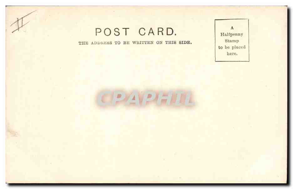 Preliminary Canter — Course de chevaux — Éditeur S. Ellis & Co. Ltd, Londres & Manchester — Verso