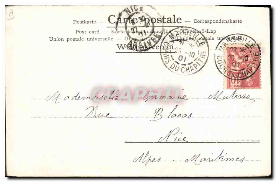 CPA Equitation Hippisme Cheval  — Verso