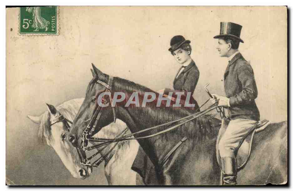 CPA Equitation Hippisme Cheval