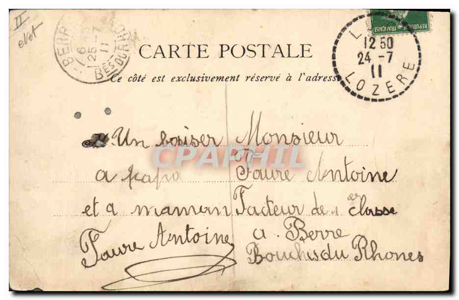 CPA Equitation Hippisme Cheval — Verso