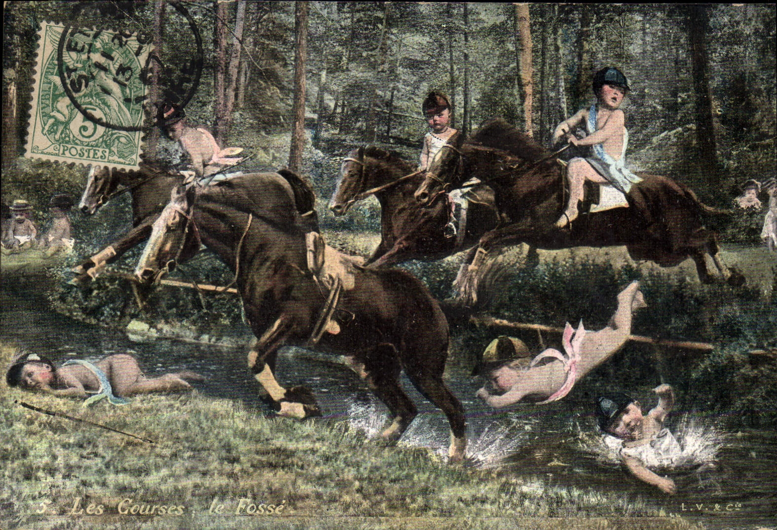 Les Courses à la Fossé — L.V. R.C.O. — éditeur L.V. R.C.O.