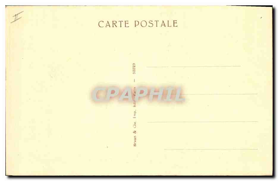 CPA Equitation Hippisme Cheval Paris Musee du Louvre Gericault La course  — Verso