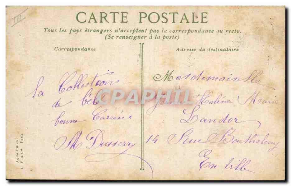 Les Courses, le Départ — Série 5 — L.V. & Cie, Paris — Reverso